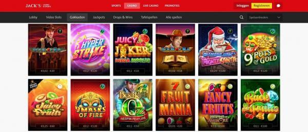 Screenshot 2 Jacks Online Casino Review