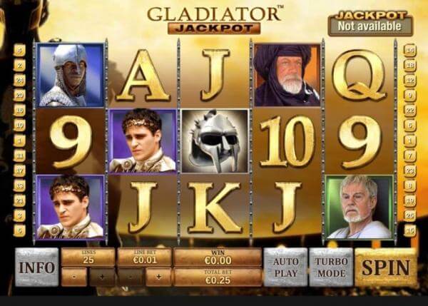 gladiator slot Screenshot